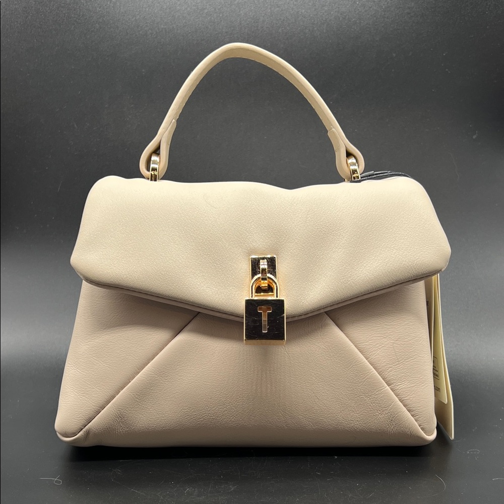 Ted Baker London Beige Cream Top-Handle Satchel